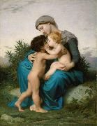 Fraternal Love (mk26) Adolphe William Bouguereau